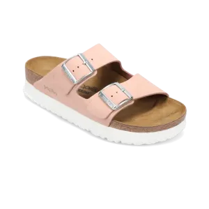 Women's Arizona Platform Narrow Soft Pink Nubuck