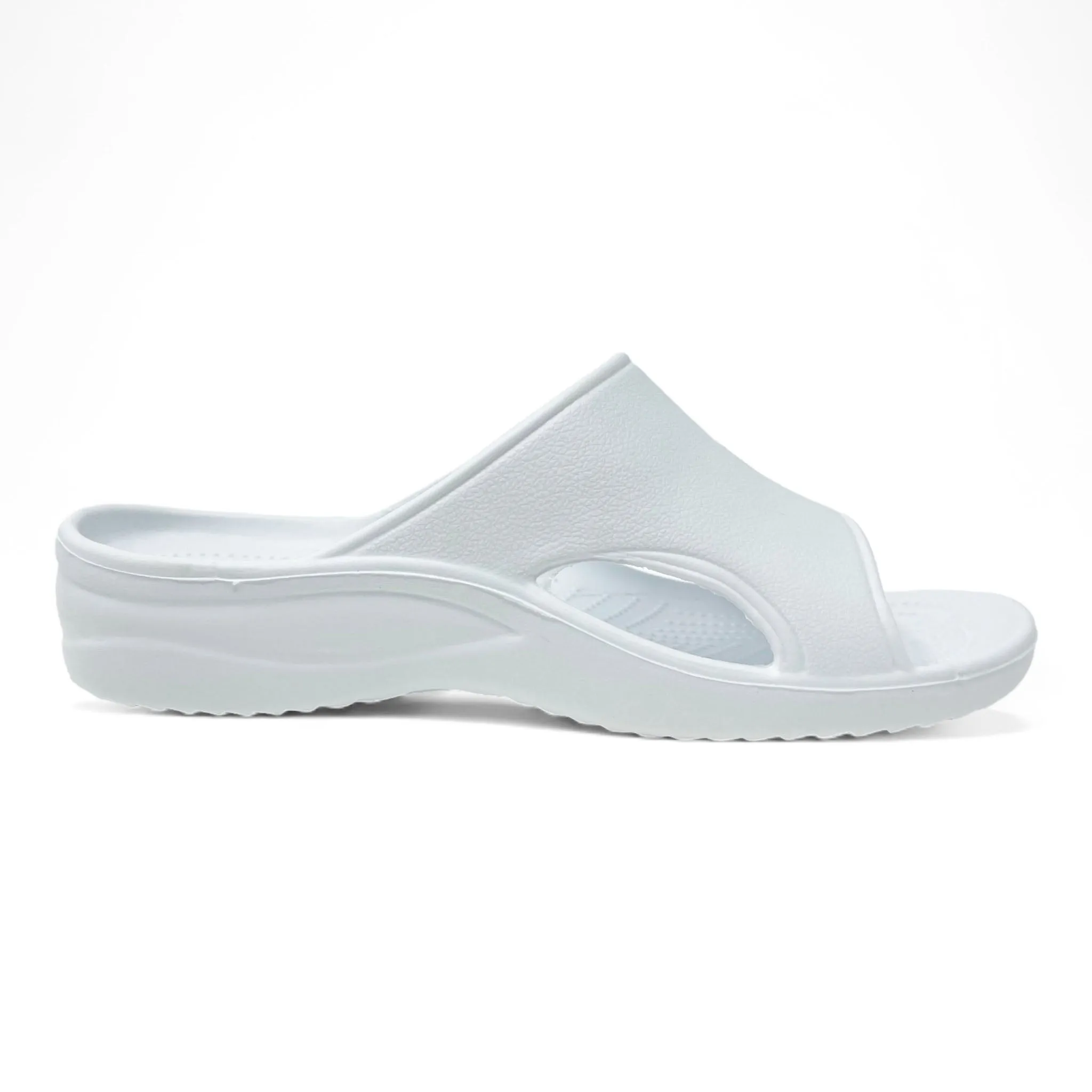 Women's Slides - White