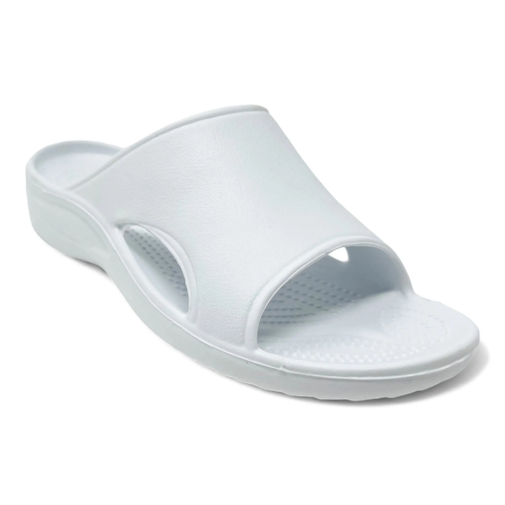 Women's Slides - White